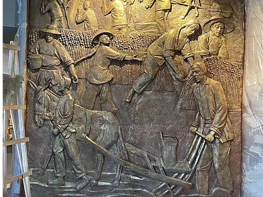 中国农耕文化馆浮雕设计