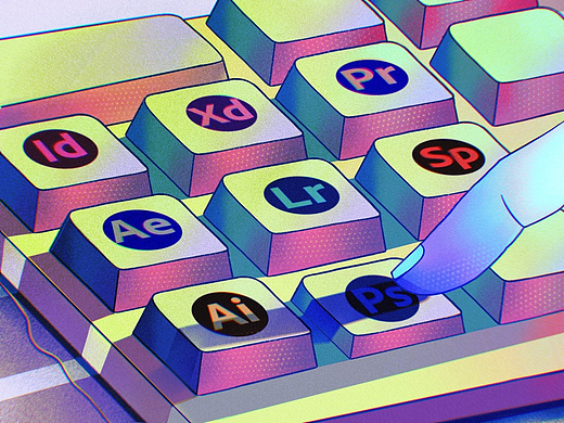 Adobe全家桶图标设计