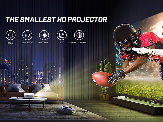 投影仪详情分享 I 亚马逊视觉