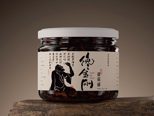 《馋金刚》酱品牌/包装设计