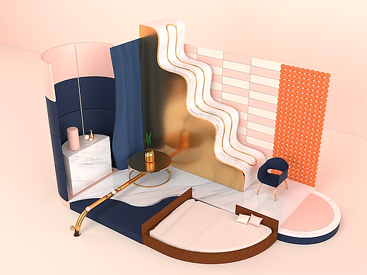 C4D建模作品