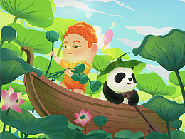 最近的系列宣传插画