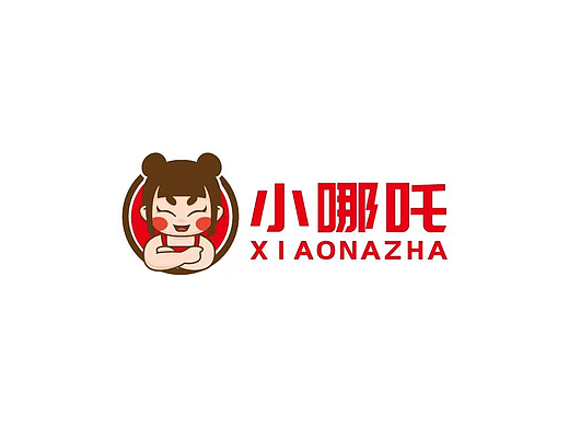 小哪吒餐品品牌设计