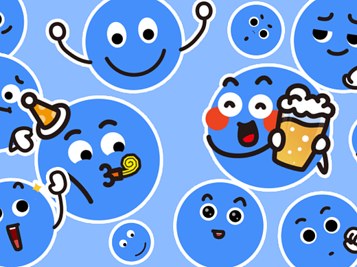 【蓝色表情】第一弹