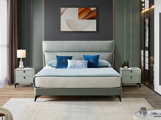 家具摄影，产品拍摄，床架产品现场拍摄图