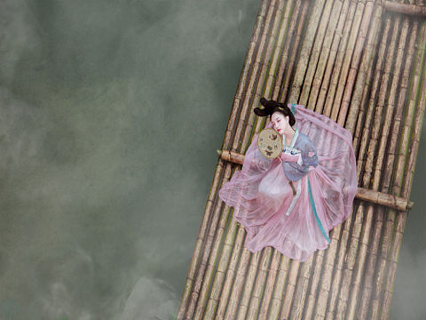 花影美人图鉴之清溪云雾傍