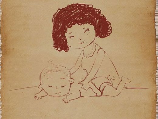 媽媽，我們出去走走吧！（個(gè)人主頁-ZMTE5MDEwMDg=） - 商業(yè)插畫 - 站酷設(shè)計(jì)師MrsICON原創(chuàng)素材 - 站酷ZCOOL