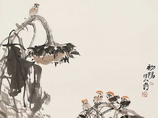 【画 苑】韩文来国画欣赏（一）
