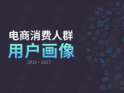 移动电商消费人群用户画像 2017