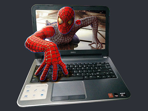 蜘蛛侠电脑特效