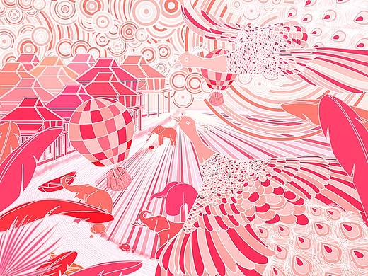 ✈️城市主题插画—云南•西双版纳