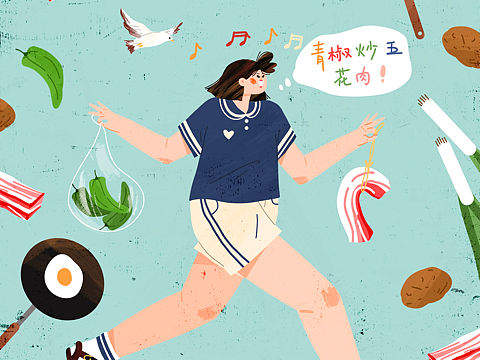 一些最近的插画作品