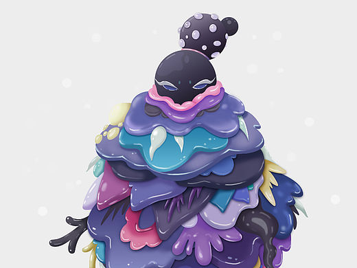 人物插画-3d效果（个人主页-ZMTU2NDEzNjQ=） - 创作习作 - 站酷设计师帽干儿原创素材 - 站酷ZCOOL