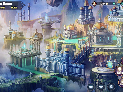 西方魔幻题材游戏界面