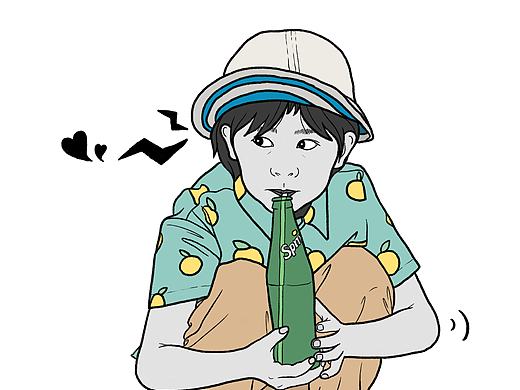 夏天的小蓝孩（个人主页-ZNTEyOTM5NjQ=） - 创作习作 - 站酷设计师狗菇凉原创素材 - 站酷ZCOOL