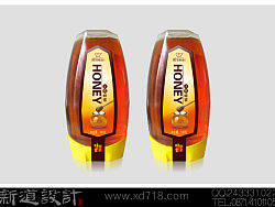 云南罗平蜂蜜包装设计作品：昆明食品包装设计公司-新道设计