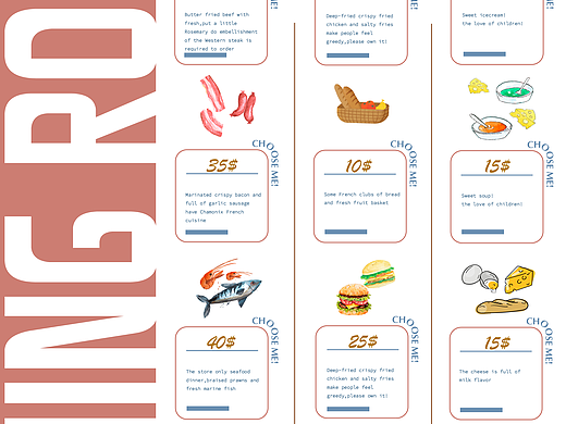 餐廳菜單設(shè)計(jì)~（個(gè)人主頁-ZNTE0ODU5NDg=） - 信息圖表 - 站酷設(shè)計(jì)師Z40984003原創(chuàng)素材 - 站酷ZCOOL