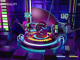 C4D赛博朋克风机械字