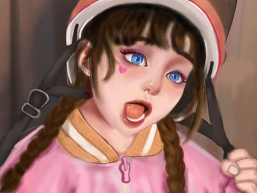 可可愛愛，沒有腦袋（個(gè)人主頁-ZNDQxNzgzNDA=） - 單幅漫畫 - 站酷設(shè)計(jì)師鯨魚YO原創(chuàng)素材 - 站酷ZCOOL