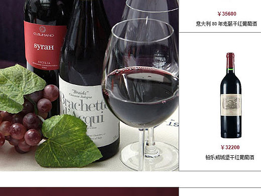 葡萄酒官网第二页（临摹）