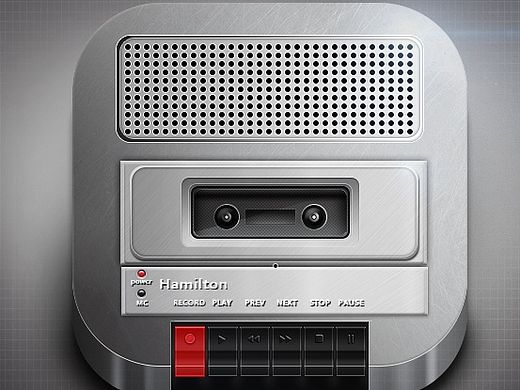 高写实复读机UI打造