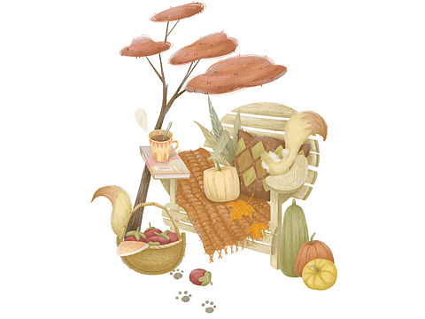 一些小场景（个人主页-ZNDY0MzgyNDg=） - 创作习作 - 站酷设计师桃桃不加冰原创素材 - 站酷ZCOOL