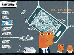 手机网站 手机互动 企业网站 三星 剪纸 简约 卡通 创意 商业 淘宝 广告 