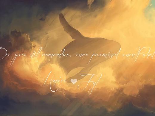 梦想之海情人节插画