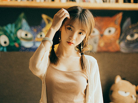 人像摄影  |  猫咪咖啡厅