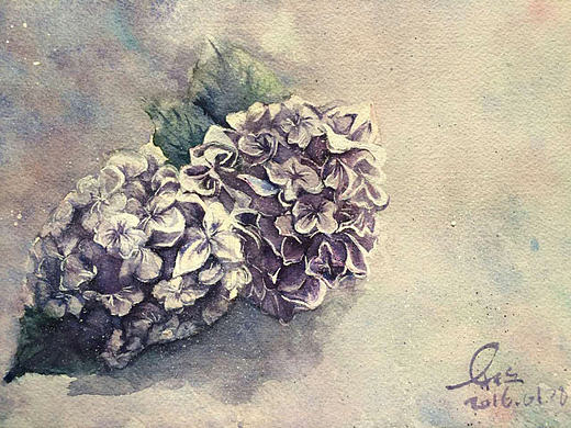 以前画的小水彩