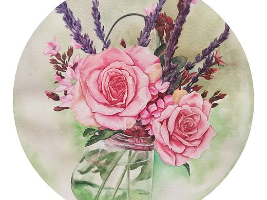 粉玫瑰（個(gè)人主頁-ZMjQ1ODA1Njg=） - 藝術(shù)插畫 - 站酷設(shè)計(jì)師黑貓畫手原創(chuàng)素材 - 站酷ZCOOL