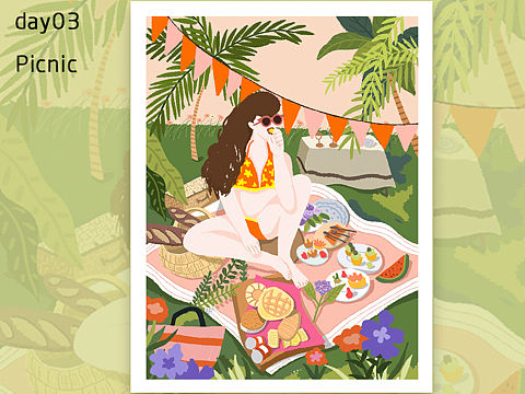 #园糖插画打卡21天#（个人主页-ZMzM4Njc2OTI=） - 商业插画 - 站酷设计师Shireen琳儿原创素材 - 站酷ZCOOL