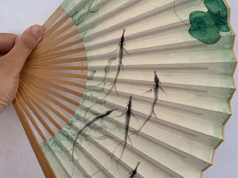 画扇——游鱼