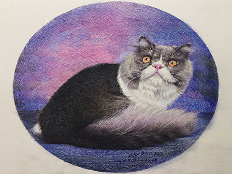 猫？（个人主页-ZMzI0OTY1Njg=） - 绘画 - 站酷设计师刘道锐原创素材 - 站酷ZCOOL