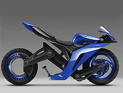 一辆纯手工打造的摩托车－附五种配色方案和绘画过程