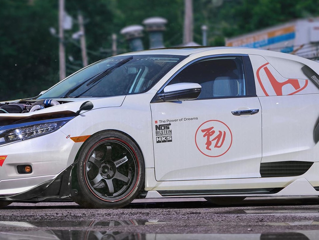 Honda Civic Sportback Racing _sugarchow站酷ZCOOL