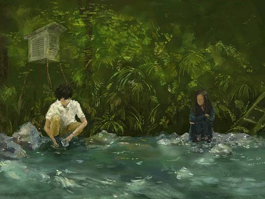 晝顏 電影版場景插畫（個(gè)人主頁-ZMzIyMTg3NTY=） - 創(chuàng)作習(xí)作 - 站酷設(shè)計(jì)師構(gòu)高創(chuàng)意GoGao原創(chuàng)素材 - 站酷ZCOOL