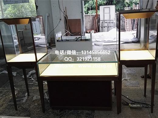高端玫瑰金不锈钢珠宝展柜_不锈钢展柜_高端珠宝展柜