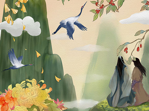 中国传统吉祥插画动画设计
