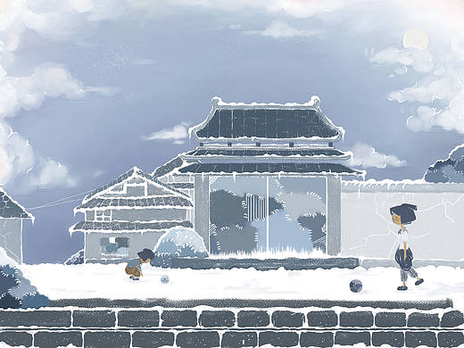 蓝布村