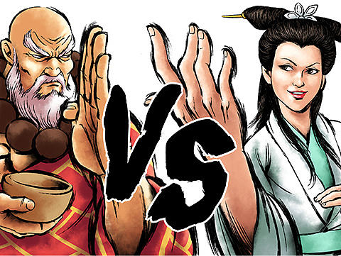 商业插画—《天天炫斗H5》