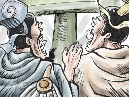 三国式雾霾吐槽（个人主页-ZMTQ0NTg1OTI=） - 商业插画 - 站酷设计师NEWDIVIDE84原创素材 - 站酷ZCOOL