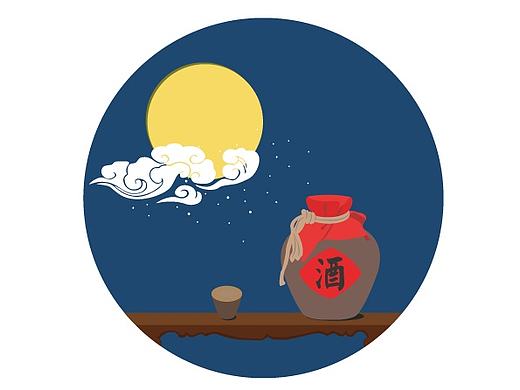中秋插画