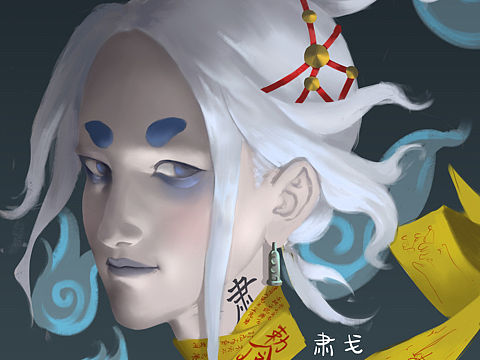 頭像聯(lián)系1（個人主頁-ZNjA5MjQzNzI=） - 繪畫 - 站酷設(shè)計師肅戈原創(chuàng)素材 - 站酷ZCOOL