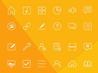 SNS社区最新icon设计一套（PSD下载）