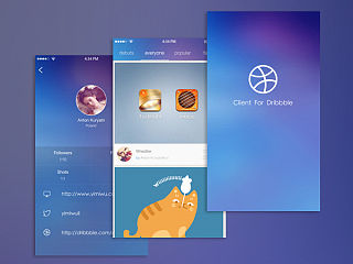 dribbble客户端