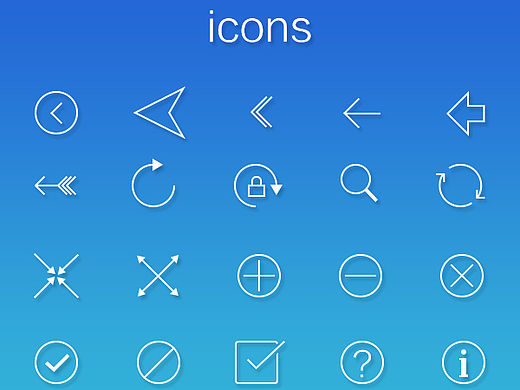 《蓝与白-1》100个线性图标icons（个人主页-ZMTU2NTM3NDQ=） - 图标 - 站酷设计师栀子雪原创素材 - 站酷ZCOOL
