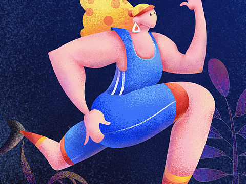 矢量插画人物