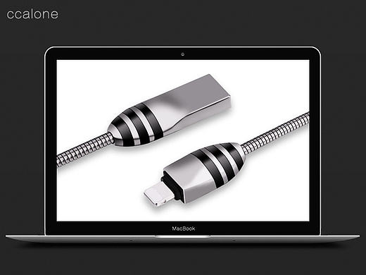 合金数据线修图（个人主页-ZMTkzOTA2MTY=） - 电商 - 站酷设计师Edwinv_Jarvis原创素材 - 站酷ZCOOL