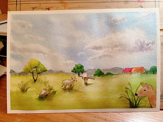 手绘速写打卡02